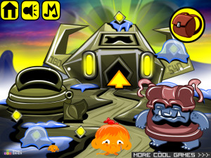 Игра Счастливая Обезьянка 841:Космические Корабли — Глава 7 (Monkey GO Happy Stage 841: Starhips — Chapter 7) — играть онлайн бесплатно (изображение №2)