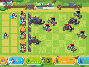 Игра Куриные Войны: Объединить Оружие (Chicken Wars Merge Guns) — играть онлайн бесплатно (изображение №2)