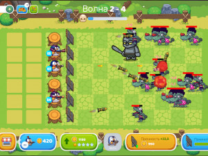 Игра Куриные Войны: Объединить Оружие (Chicken Wars Merge Guns) — играть онлайн бесплатно (изображение №5)