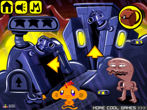 Игра Счастливая Обезьянка 843:Космические Корабли — Глава 8 (Monkey GO Happy Stage 843: Starhips — Chapter 8) — играть онлайн бесплатно (изображение №2)