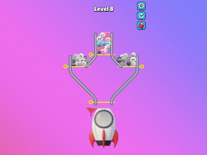 Игра Освобождение Пушистиков (Fluffy Out) — играть онлайн бесплатно (изображение №4)