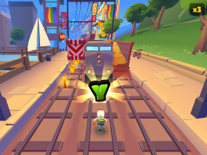 Игра Сабвей Серф: Сан-Франциско (Subway Surfers World Tour: San Francisco) — играть онлайн бесплатно (изображение №2)
