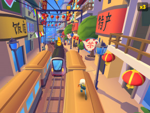 Игра Сабвей Серф: Сан-Франциско (Subway Surfers World Tour: San Francisco) — играть онлайн бесплатно (изображение №3)