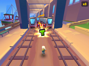 Игра Сабвей Серф: Сан-Франциско (Subway Surfers World Tour: San Francisco) — играть онлайн бесплатно (изображение №5)
