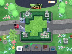 Игра Кошение Лабиринтов (Mowing Mazes) — играть онлайн бесплатно (изображение №2)