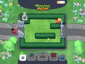 Игра Кошение Лабиринтов (Mowing Mazes) — играть онлайн бесплатно (изображение №3)