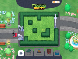 Игра Кошение Лабиринтов (Mowing Mazes) — играть онлайн бесплатно (изображение №5)