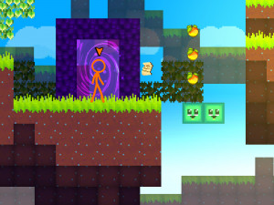 Игра Стикмен Паркур 3 (Stickman Parkour 3) — играть онлайн бесплатно (изображение №3)