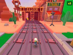 Игра Сабвей Серф: Голливуд (Subway Surfers World Tour: Hollywood) — играть онлайн бесплатно (изображение №4)