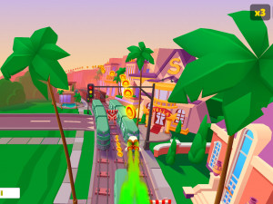 Игра Сабвей Серф: Голливуд (Subway Surfers World Tour: Hollywood) — играть онлайн бесплатно (изображение №7)