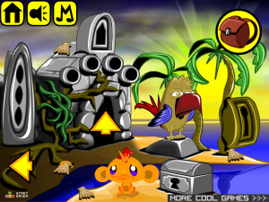 Игра Счастливая Обезьянка 849: Острова — Глава 1 (Monkey GO Happy Stage 849: Islands — Chapter 1) — играть онлайн бесплатно (изображение №2)