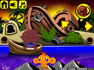 Игра Счастливая Обезьянка 851: Острова — Глава 2 (Monkey GO Happy Stage 851: Islands — Chapter 2) — играть онлайн бесплатно (изображение №2)