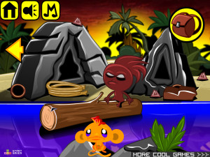 Игра Счастливая Обезьянка 851: Острова — Глава 2 (Monkey GO Happy Stage 851: Islands — Chapter 2) — играть онлайн бесплатно (изображение №3)