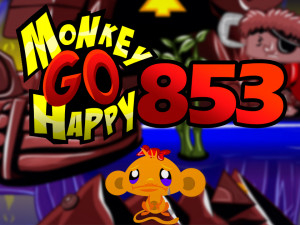 Игра Счастливая Обезьянка 853: Острова — Глава 3 (Monkey GO Happy Stage 853: Islands — Chapter 3) — играть онлайн бесплатно (изображение №1)