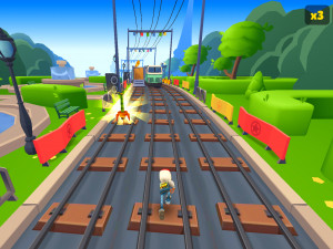Игра Сабвей Серф: Летние Игры в Париже (Subway Surfers World Tour: Paris Summer Games) — играть онлайн бесплатно (изображение №4)