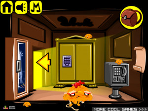 Игра Счастливая Обезьянка 856: Обезьяна Элвис (Monkey GO Happy Stage 856: Monkey Elvis Theme) — играть онлайн бесплатно (изображение №3)