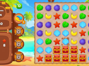 Игра Тропический Три в Ряд (Tropical Match) — играть онлайн бесплатно (изображение №4)