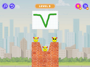 Игра Рисуй и Уничтожай: Логическая Головоломка (Draw To Smash: Logic Puzzle) — играть онлайн бесплатно (изображение №4)