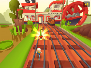 Игра Сабвей Серф: Новый Орлеан 2024 (Subway Surfers World Tour: New Orleans 2024) — играть онлайн бесплатно (изображение №3)