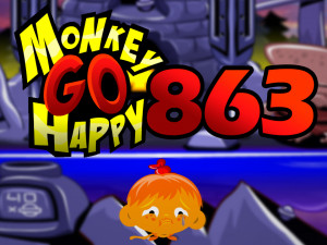 Игра Счастливая Обезьянка 863: Острова — Глава 8 (Monkey GO Happy Stage 863: Islands — Chapter 8) — играть онлайн бесплатно (изображение №1)
