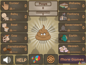 Игра Какашка Кликер (Poop Clicker) — играть онлайн бесплатно (изображение №2)