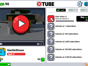 Игра Ютуб Кликер (Tube Clicker) — играть онлайн бесплатно (изображение №2)