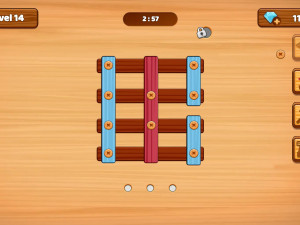 Игра Гайки и Болты: Головоломка по Завинчиванию (Nuts and Bolts: Screwing Puzzle) — играть онлайн бесплатно (изображение №3)