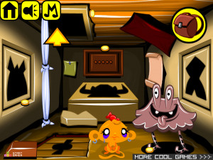 Игра Счастливая Обезьянка 869: Выключите Лампу (Monkey GO Happy Stage 869: Turn Off The Lamp) — играть онлайн бесплатно (изображение №6)