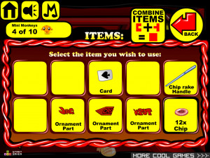 Игра Счастливая Обезьянка 870: Херби - Гоночный Автомобиль в Лас-Вегасе (Monkey GO Happy Stage 870: Herbie the Race Car in Las Vegas Theme) — играть онлайн бесплатно (изображение №4)