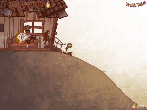 Игра Троллфейс Сказка (Troll Tale) — играть онлайн бесплатно (изображение №2)