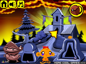 Игра Счастливая Обезьянка 871: Выключите лампу — Глава 2 (Monkey GO Happy Stage 871: Turn Off the Lamp — Chapter 2) — играть онлайн бесплатно (изображение №2)