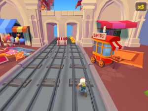 Игра Сабвей Серф: Стамбул (Subway Surfers World Tour: Istanbul) — играть онлайн бесплатно (изображение №6)