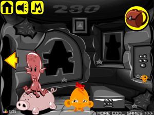 Игра Счастливая Обезьянка 873: Выключите лампу — Глава 3 (Monkey GO Happy Stage 873: Turn Off the Lamp — Chapter 3) — играть онлайн бесплатно (изображение №4)