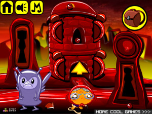 Игра Счастливая Обезьянка 875: Выключите лампу — Глава 4 (Monkey GO Happy Stage 875: Turn Off the Lamp — Chapter 4) — играть онлайн бесплатно (изображение №2)