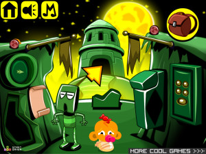 Игра Счастливая Обезьянка 877: Выключите лампу — Глава 5 (Monkey GO Happy Stage 877: Turn Off the Lamp — Chapter 5) — играть онлайн бесплатно (изображение №2)