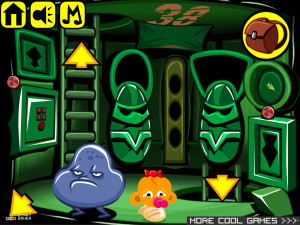 Игра Счастливая Обезьянка 877: Выключите лампу — Глава 5 (Monkey GO Happy Stage 877: Turn Off the Lamp — Chapter 5) — играть онлайн бесплатно (изображение №3)