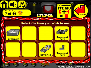 Игра Счастливая Обезьянка 878: Ограбление Хранилища Повышенной Безопасности (Monkey GO Happy Stage 878: Monkey Heist high-security vault theme) — играть онлайн бесплатно (изображение №4)