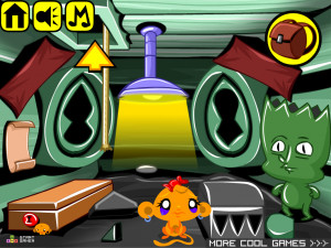 Игра Счастливая Обезьянка 879: Выключите лампу — Глава 6 (Monkey GO Happy Stage 879: Turn Off the Lamp — Chapter 6) — играть онлайн бесплатно (изображение №5)