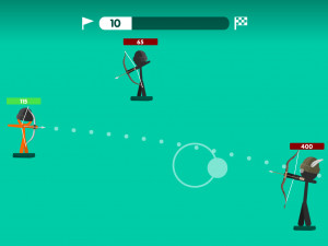 Игра Лучники-Стикмены: Волны (Stickman Archers: Waves) — играть онлайн бесплатно (изображение №4)