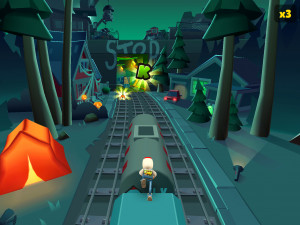 Игра Сабвей Серф: Призрачный Капюшон (Subway Surfers World Tour: Haunted Hood) — играть онлайн бесплатно (изображение №2)