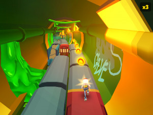 Игра Сабвей Серф: Призрачный Капюшон (Subway Surfers World Tour: Haunted Hood) — играть онлайн бесплатно (изображение №3)