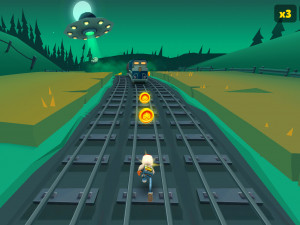 Игра Сабвей Серф: Призрачный Капюшон (Subway Surfers World Tour: Haunted Hood) — играть онлайн бесплатно (изображение №6)