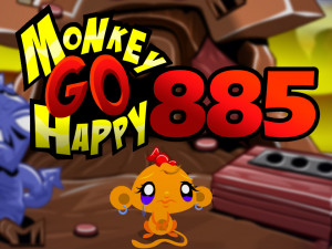 Игра Счастливая Обезьянка 885: Выключите лампу — Глава 9 (Monkey GO Happy Stage 885: Turn Off the Lamp — Chapter 9) — играть онлайн бесплатно (изображение №1)