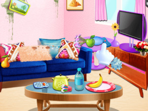 Игра Уборка Комнаты Принцессы (Princess Room Cleaning) — играть онлайн бесплатно (изображение №4)