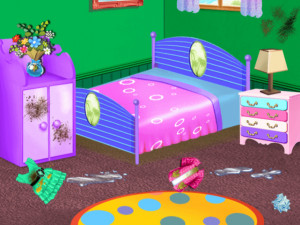 Игра Уборка Комнаты Принцессы (Princess Room Cleaning) — играть онлайн бесплатно (изображение №5)