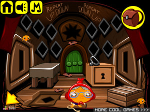 Игра Счастливая Обезьянка 886: Шалости Озорной Обезьяньей Феи (Monkey GO Happy Stage 886: Mischievous Monkey Fairy Pranks: cheeky fairies in enchanted forest theme) — играть онлайн бесплатно (изображение №3)