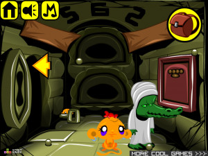 Игра Счастливая Обезьянка 887: Выключите лампу — Глава 10 (Monkey GO Happy Stage 887: Turn Off the Lamp — Chapter 10) — играть онлайн бесплатно (изображение №6)