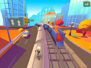 Игра Сабвей Серф: Ванкувер (Subway Surfers World Tour: Vancouver) — играть онлайн бесплатно (изображение №4)