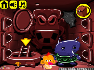 Игра Счастливая Обезьянка 891: Найди Свет — Глава 1 (Monkey GO Happy Stage 891: Find the Light — Chapter 1) — играть онлайн бесплатно (изображение №5)