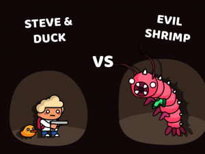 Игра Стив и Утка: Стрелок (Steve and the Duck: Shooter) — играть онлайн бесплатно (изображение №4)